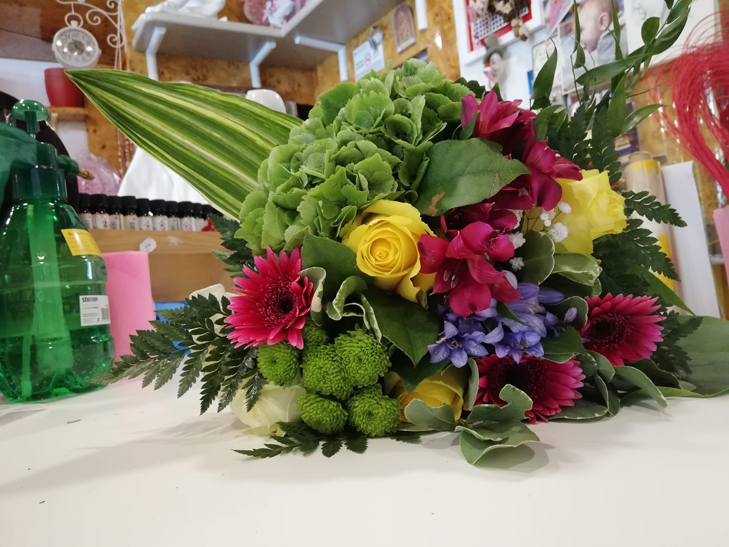 Mazzo Primavera Misto Fioreria Bruseghini Besenello Trento